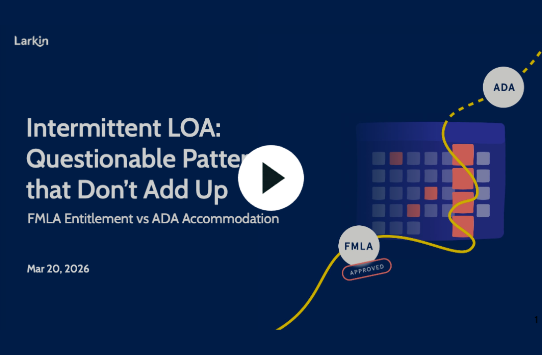 Intermittent LOA: Questionable Patterns that Don’t Add Up